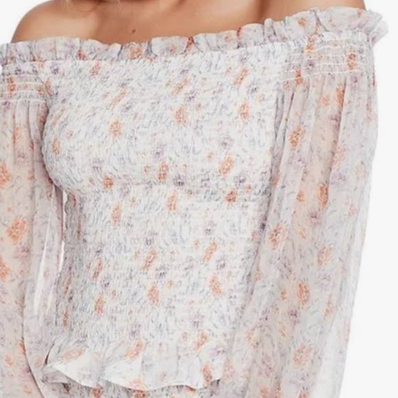 1. State Tops - 1. STATE OFF THE SHOULDER BLOUSE - NEVER BEEN WORN